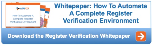 Semiconductor register verification automation