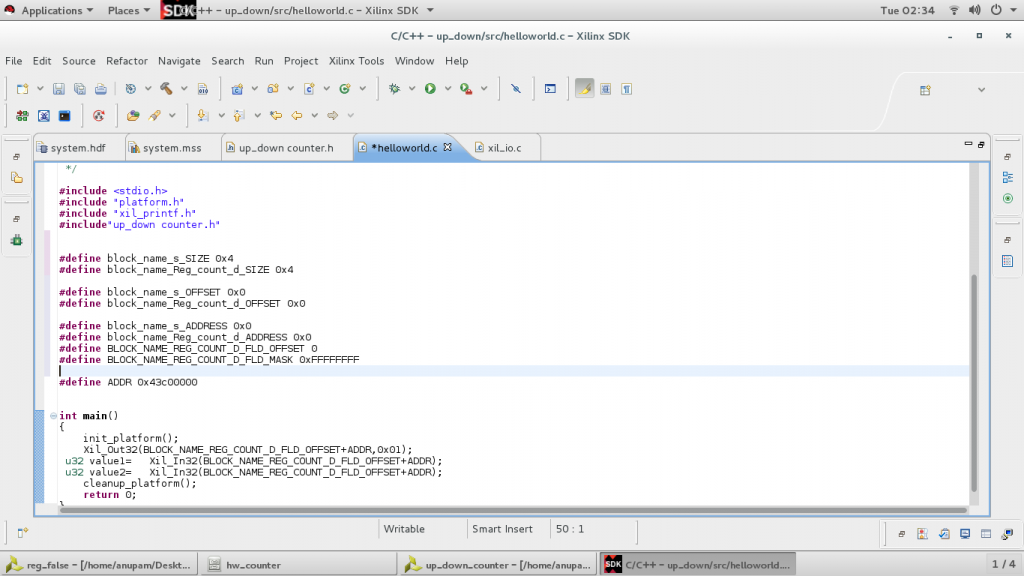 Software-Embedded-C-code-Xilinx-software-development-kit-1024x576
