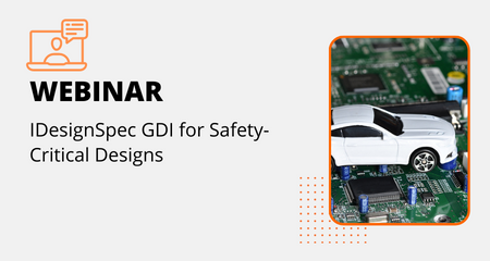IDesignSpec GDI for Safety-Critical Designs
