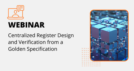Centralized Register Design and Verification from a Golden Specification