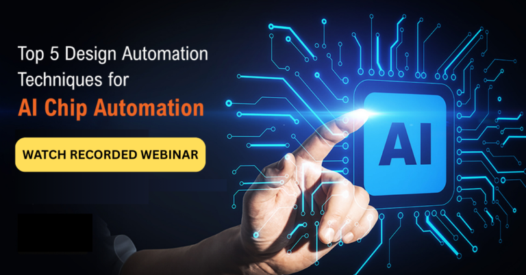 Top 5 Design Automation Techniques for AI Chip Development | Webinar