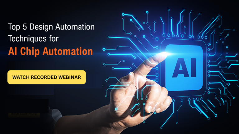 Top 5 Design Automation Techniques for AI Chip Development | Webinar