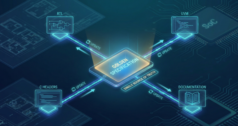 Design, Verification, and Software Development Decisions Require a Single Source of Truth