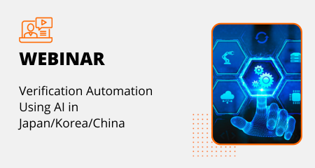Verification Automation Using AIin Japan/Korea/China