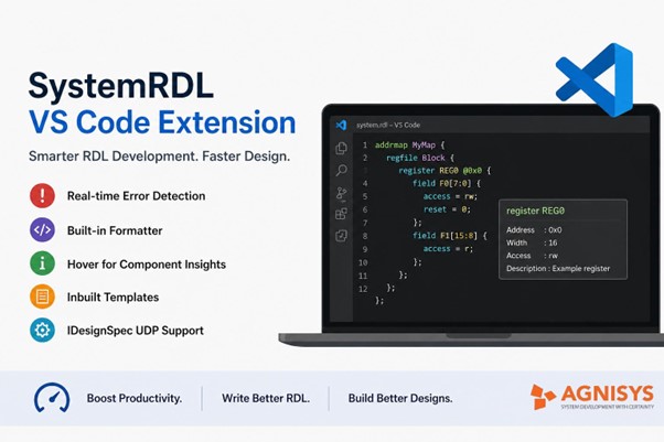 SystemRDL VS Code Extension