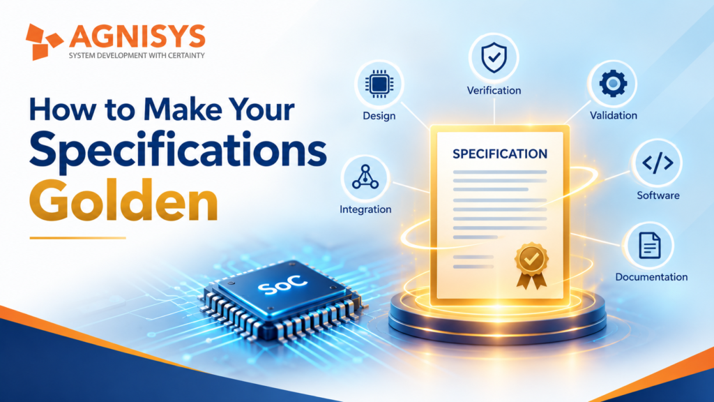 How to Make Your Specifications Golden